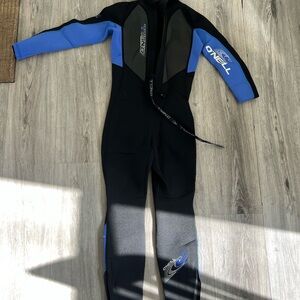 O'Neill Black and Blue Full-Body Wetsuit